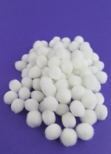 Produktbild p PomPoms vita 10mm