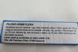 Produktbild p Hobby lera turkos