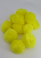 Produktbild p PomPoms gul 40mm