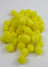 PomPoms gula 20mm