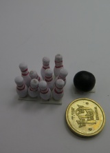 Produktbild p **Miniatyr** Bowling set