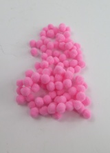 Produktbild p PomPoms rosa 5mm