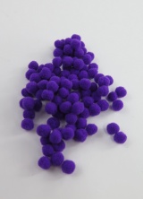 Bild p PomPoms lila 5mm