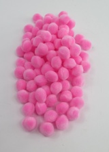 Produktbild p PomPoms rosa 10mm